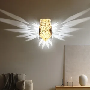 Lampka Ścienna Nocna Sowa